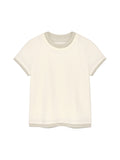 MATIN KIM MATIN KIM T-Shirt Layered Design