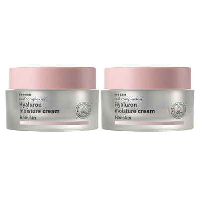 Hanskin Real Complexion Hyaluronic Moisture Cream 50ml x 2