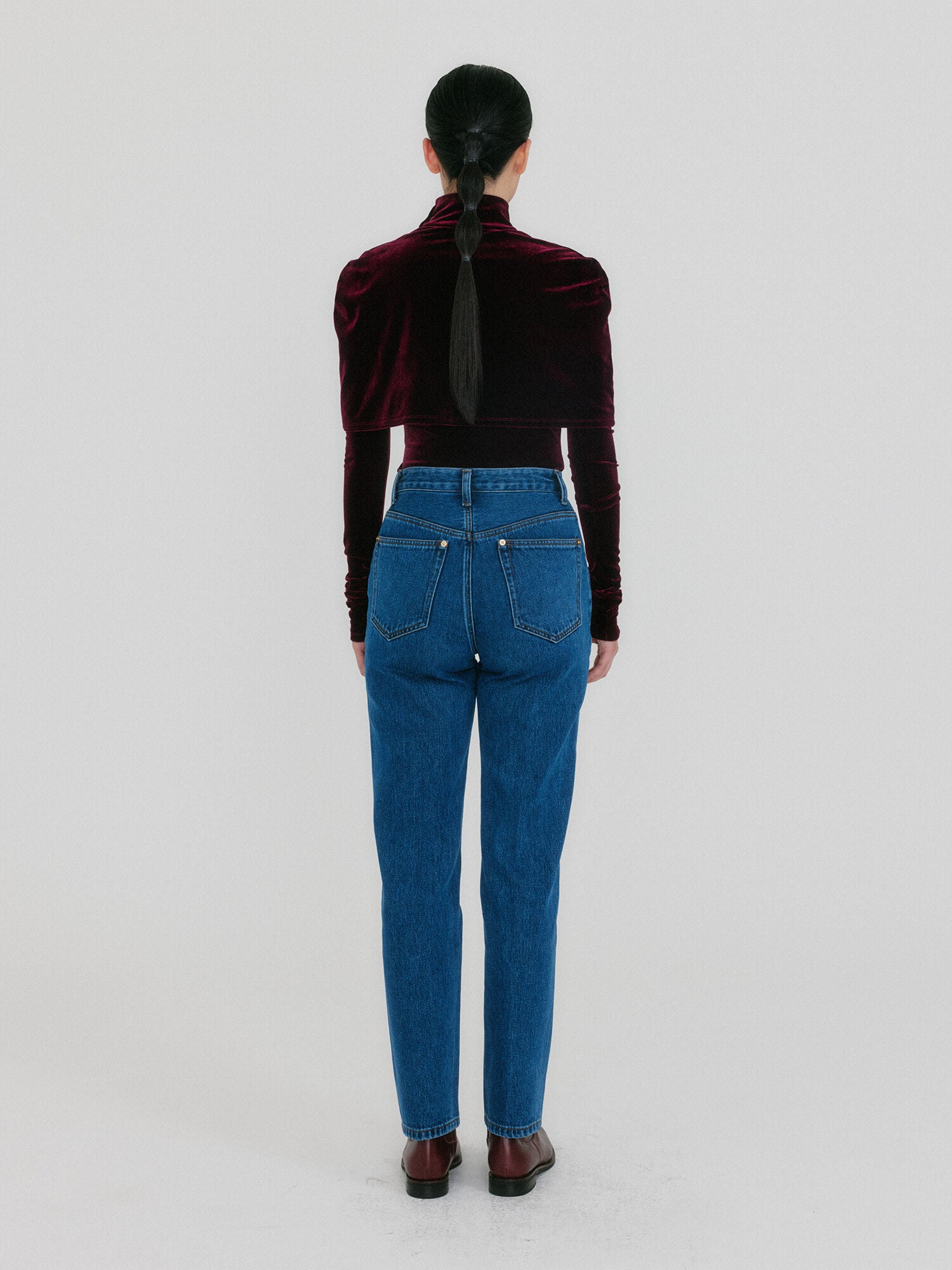 EENK ZYER Layered T-shirt - Burgundy