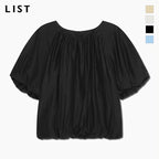 LIST Shirring volume crop blouse_TWWBLQ62050