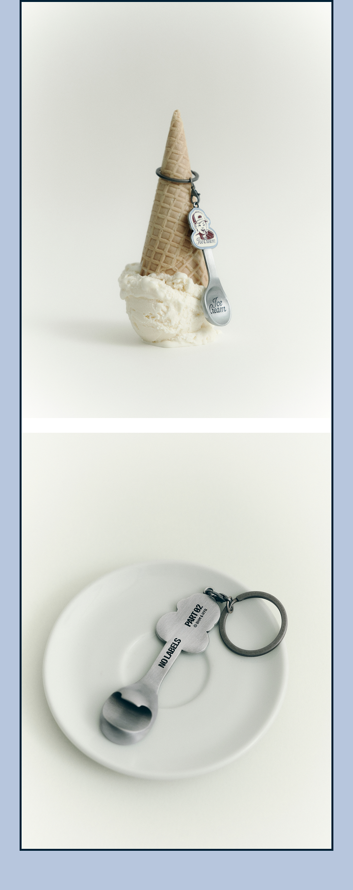 Spoon Keyring detail 4