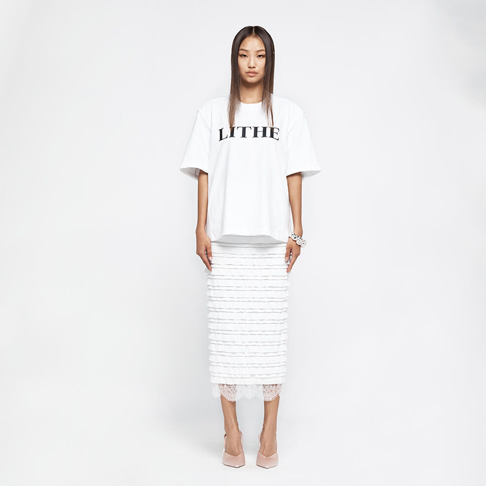 YCH LITHE T-SHIRT WHITE (R25TS11131WH)