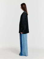 EENK YERIDA One-Button Jacket - Black/Ivory