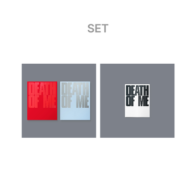 1st Mini Album 'DEATH OF ME' (Set) + 'DEATH OF ME' (Weverse Albums ver.) Set