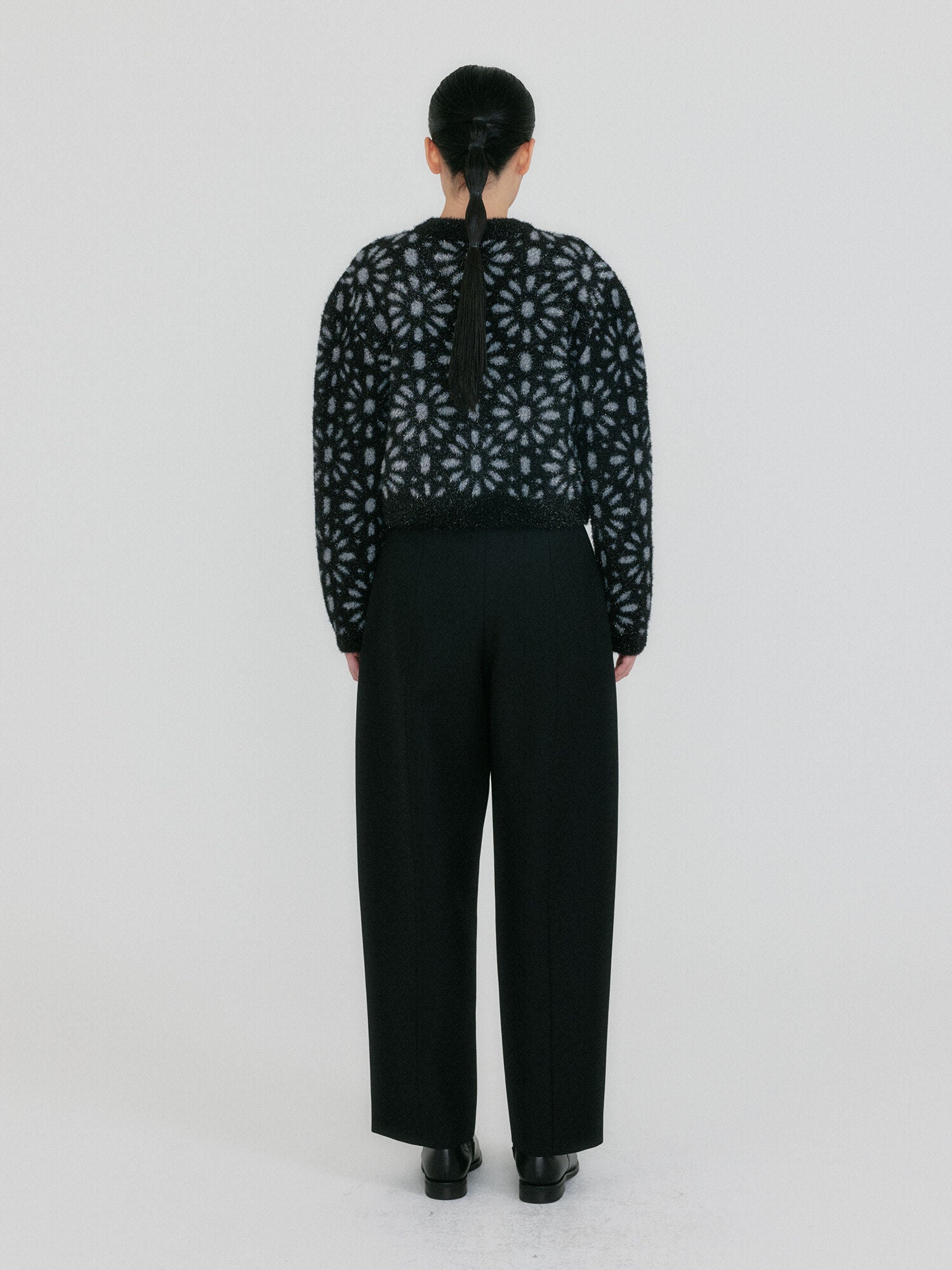 EENK ZOVAN Tapered Pocket Pants - Black