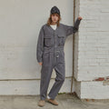 MAGOODGAN MAGOODGAN Jumpsuit No-collar Overfit Gray