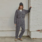 MAGOODGAN MAGOODGAN Jumpsuit No-collar Overfit Gray