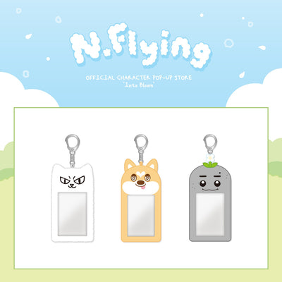 N.Flying - CHARACTER POP-UP STORE [Into Bloom] MD 02. Photocard Holder Keyring (PHOTO CARD HOLDER KEYRING)
