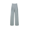 YCH HIGH-WAISTED STRAIGHT-LEG TROUSERS GREY (F24PT4131GY)