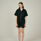 MONOPISPA MONOPISPA Readymade Trunk Linen Black