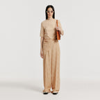 EENK YEDIA Scarfed Pants - Beige
