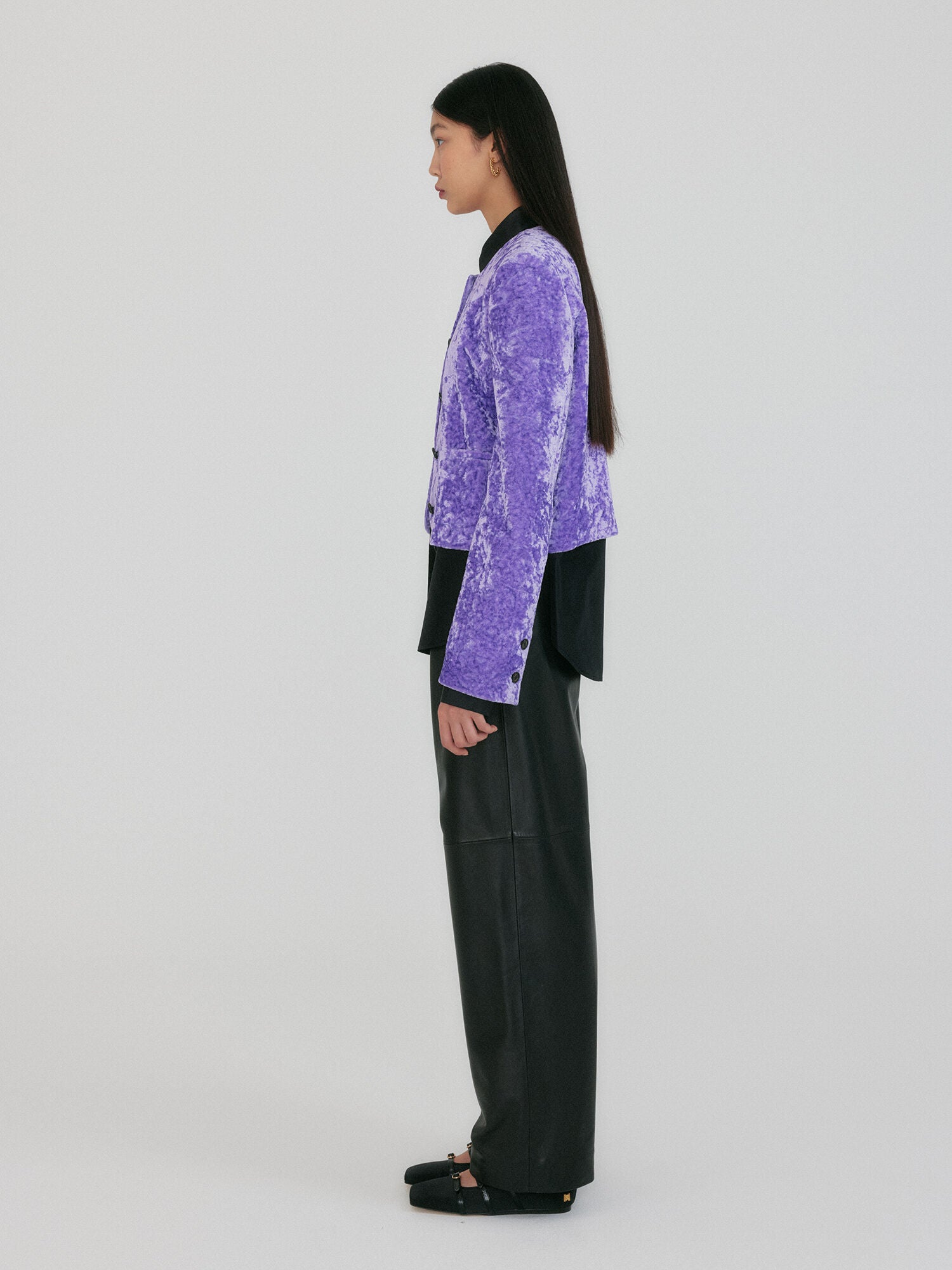 EENK ZEM Short Jacket - Purple