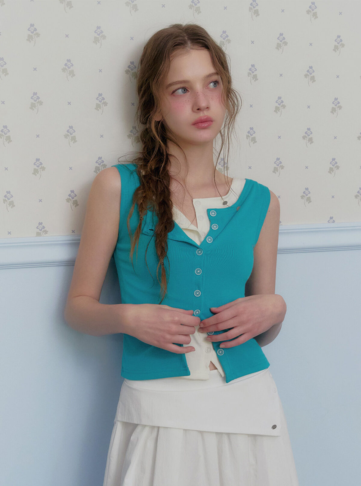 TWEE Knotty Button Sleeveless