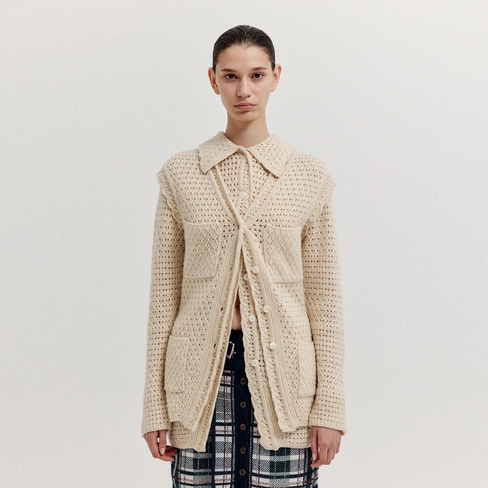 EENK EENK XOLIN Knit Vest - Ivory