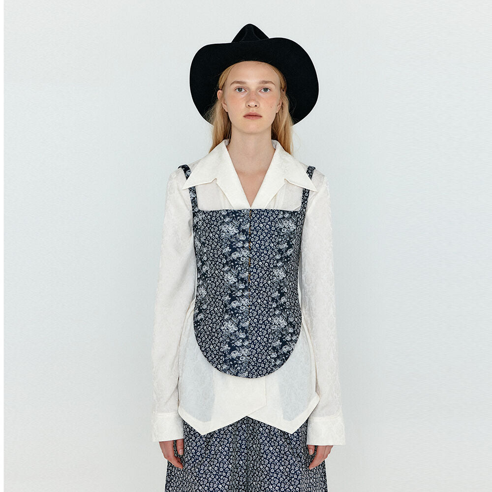 EENK EENK Shirt Navy/Ivory Multi