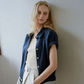 URAGO String cotton blouse_3colors
