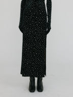 EENK ZACQLIN Straight Skirt - Jazzy Black