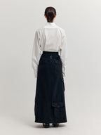 EENK EENK XEBBY Maxi Wrap Skirt - Black