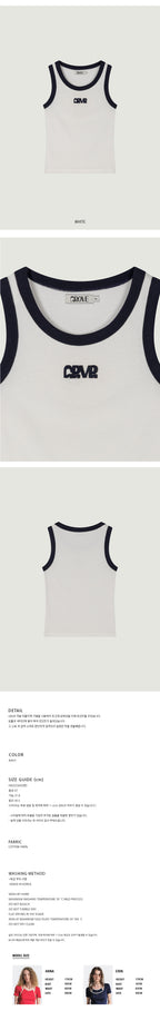 GROVE PAM SLEEVELESS (WHITE)