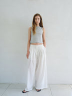 OVBEIGE GLITTER KNOT SLEEVELESS TOP_MINT_OF2C2XSV03MNT