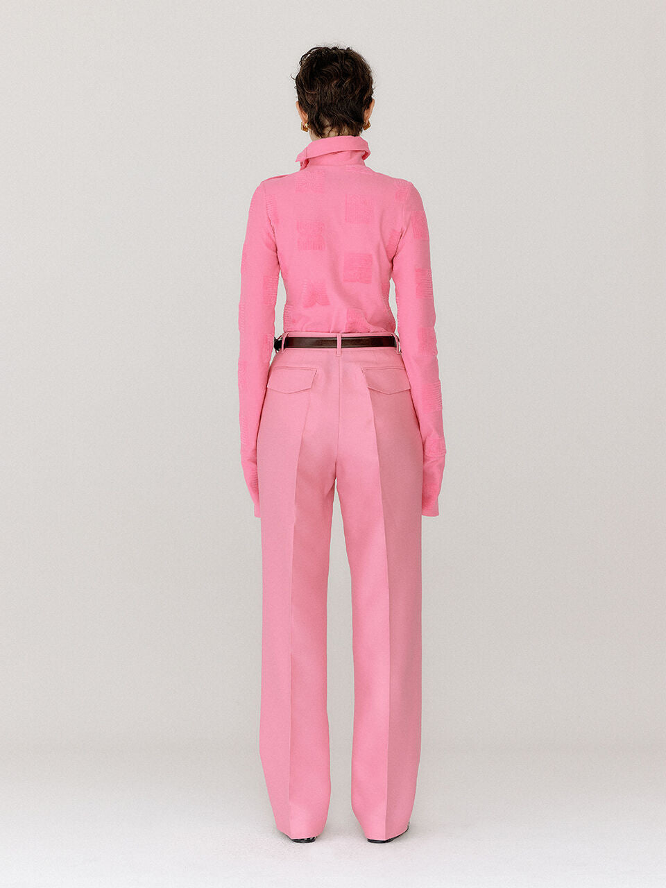 EENK EENK VEROSA Turtleneck Top - Pink
