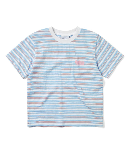 THISISNEVERTHAT THISISNEVERTHAT Striped W Tee White