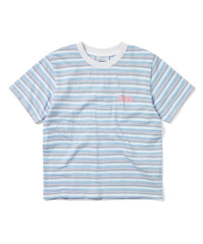 THISISNEVERTHAT Striped W Tee White