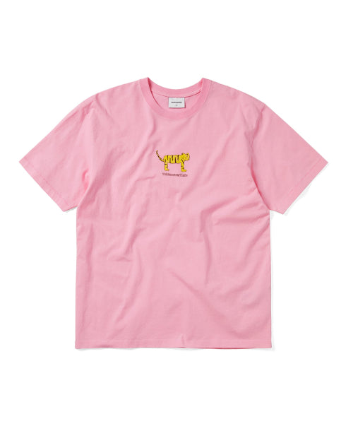 THISISNEVERTHAT THISISNEVERTHAT T-Shirt Yellow Cat Tee Pink