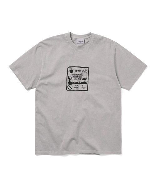 THISISNEVERTHAT THISISNEVERTHAT Caution Sign Tee Grey