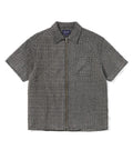 THISISNEVERTHAT THISISNEVERTHAT Damaged Denim Zip Shirt Grey