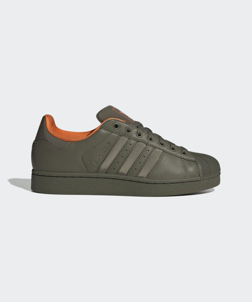 ADIDAS ADIDAS Superstar II Sneakers - Khaki:Orange