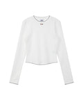 EMIS EMIS T-Shirt Mini Corsage Sleeve - White