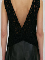 EENK ZIVA Knitted Vest - Black