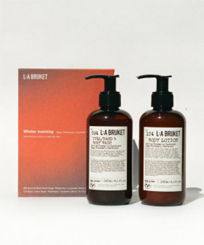 LA BRUKET Winter Morning Kit Body Wash + Lotion