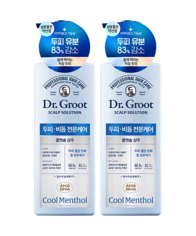 Scalp Solution Cool Menthol Shampoo 700ml x 2