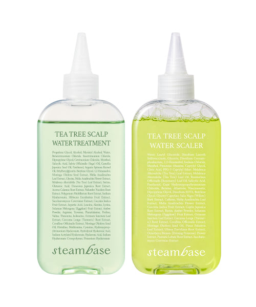 STEAMBASE Tea Tree Treatment 250ml + Scaler 250ml