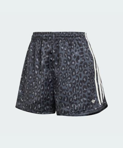 ADIDAS Satin Short Pants - Leopard Charcoal