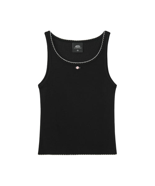 EMIS EMIS T-Shirt Mini Corsage Sleeveless