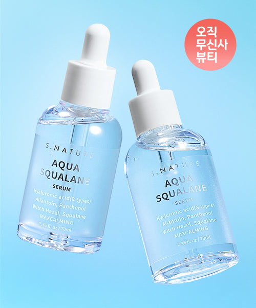 S.NATURE [2PACK] Aqua Squalane Serum 70ml
