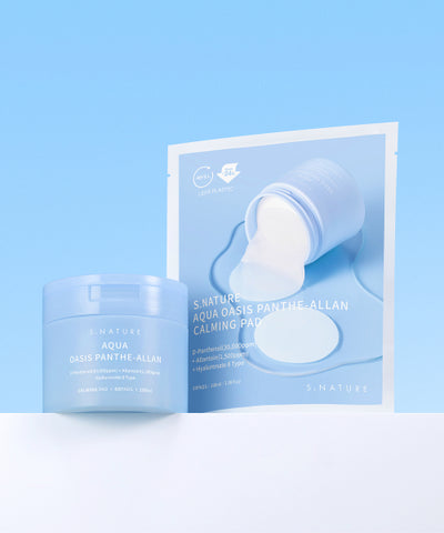 Aqua Oasis Panthealan calming pad 60 sheets + refill pouch 30 sheets