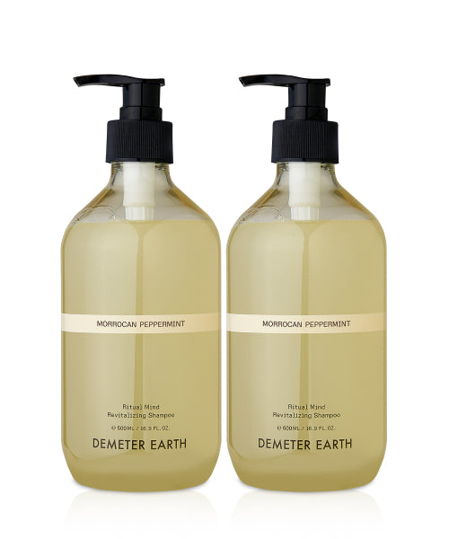 DEMETER Earth Shampoo Peppermint 500ml 2pcs/Scalp Care Dandruff Care