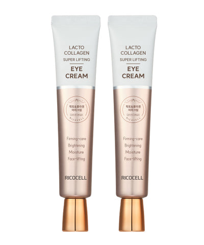Licocell Super Lifting Collagen Eye Cream 40ml x 2 (Clinical Completed) Wrinkle + Elasticity + Moisturizing Intensive Care
