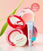 TOCOBO TOCOBO Apple Dewy Fit Cushion Refill Plan (+mini sunscreen & star key ring)