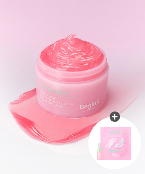 BEGINS BEGINS Pink Guava Glutathione Wash-off Mask 90g