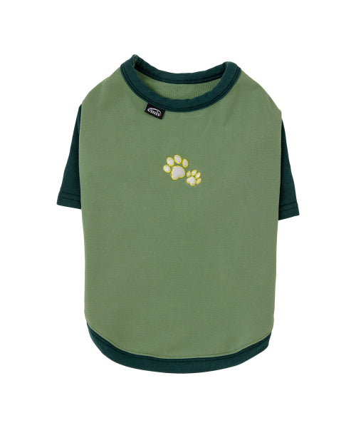 EMIS EMIS RINGER TEE-MELON/KHAKI (2XL)