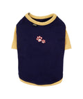 EMIS EMIS Pet Ringer Tee - Navy/Yellow (Size 2XL)
