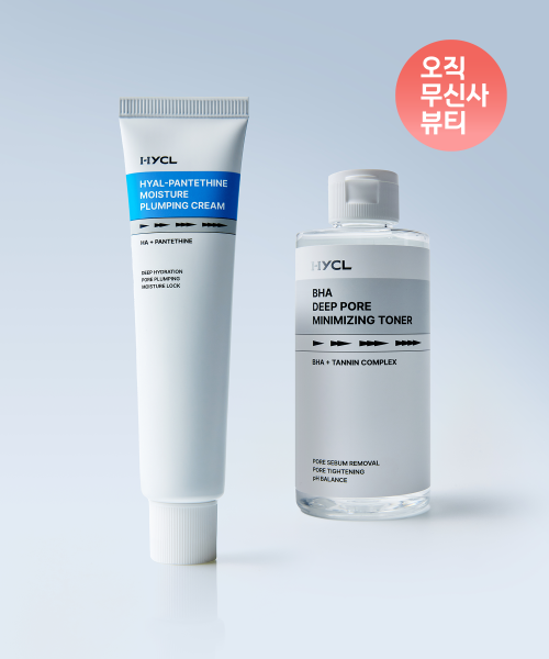 HYCL [2-piece set] Bach Toner 200ml + Plumping Cream 70ml