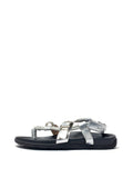 MATIN KIM MATIN KIM STRING FLIP FLOP SANDAL in Silver