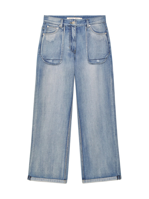 MATIN KIM MATIN KIM Denim Pants Straight Fit