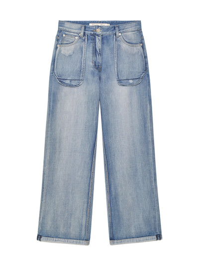 MATIN KIM Denim Pants Straight Fit